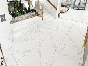 Керамогранит Buono Ceramica Marble Carrara Anita Glossy арт. M4402P (60x120) полированный